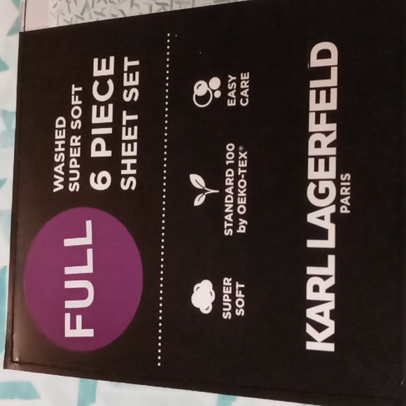 Karl Lagerfeld Sheet Set - Picture 2 of 4